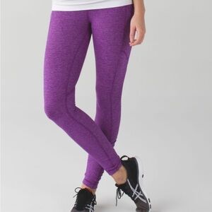 Lululemon purple speed tight size 4